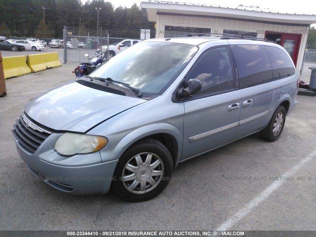 2A4GP54L26R818429 - 2006 CHRYSLER TOWN & COUNTRY TOURING Açıq mavi foto 2