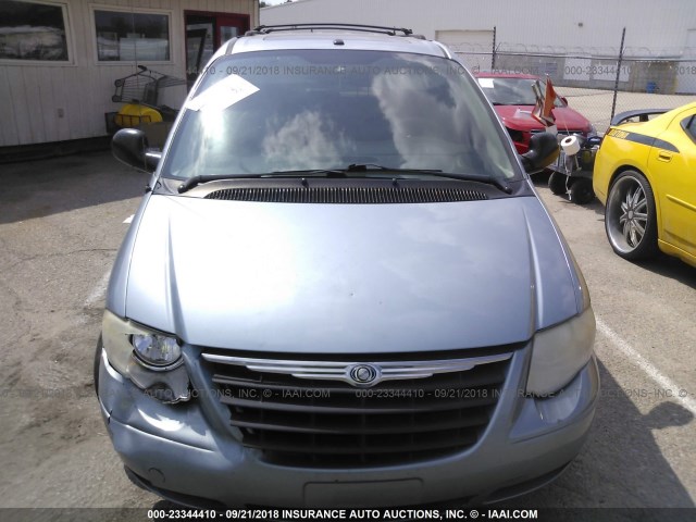 2A4GP54L26R818429 - 2006 CHRYSLER TOWN & COUNTRY TOURING Açıq mavi foto 6