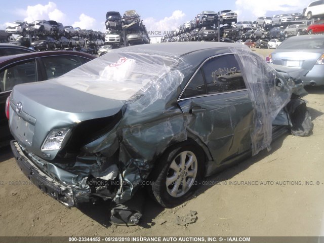 4T1BE46K79U816358 - 2009 TOYOTA CAMRY SE/LE/XLE 绿色 照片 4