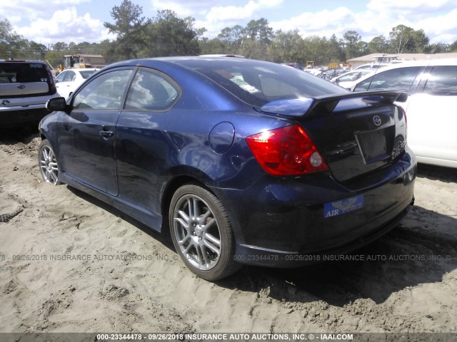 JTKDE167170186745 - 2007 TOYOTA SCION TC 蓝色 照片 3