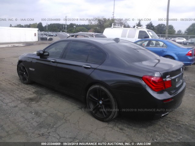 WBAKA8C53BCY36542 - 2011 BMW 750 I BLACK photo 3