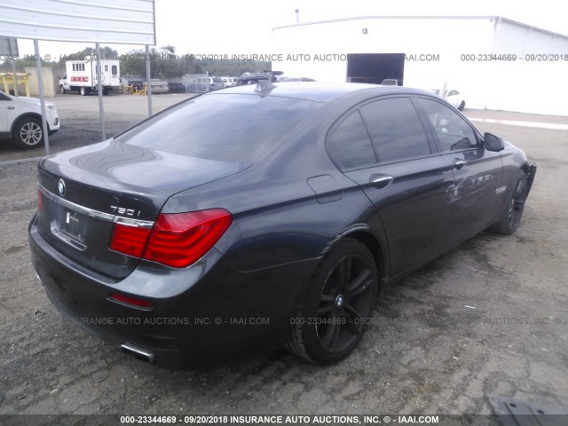 WBAKA8C53BCY36542 - 2011 BMW 750 I BLACK photo 4
