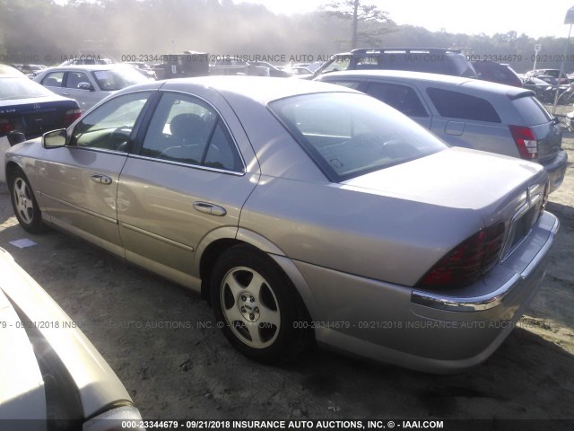 1LNHM86S61Y604391 - 2001 LINCOLN LS 棕色 照片 3