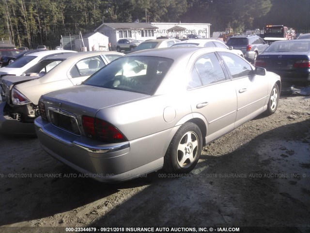 1LNHM86S61Y604391 - 2001 LINCOLN LS 棕色 照片 4
