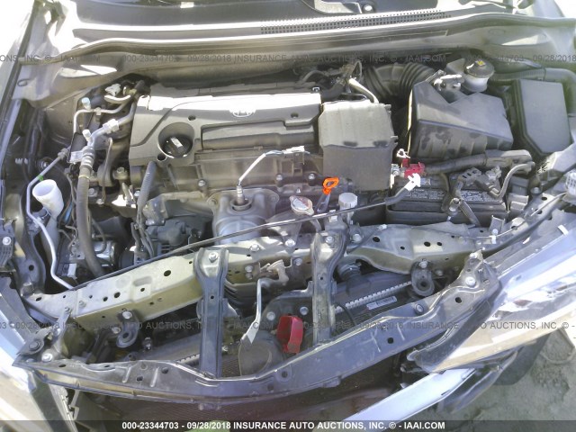 19UDE2F89GA005473 - 2016 ACURA ILX PREMIUM STYLE/TECH STYLE GRAY photo 10