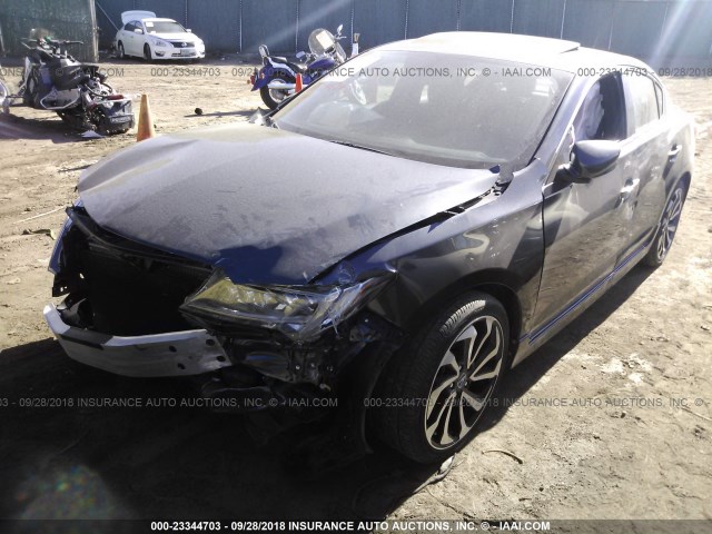19UDE2F89GA005473 - 2016 ACURA ILX PREMIUM STYLE/TECH STYLE GRAY photo 2