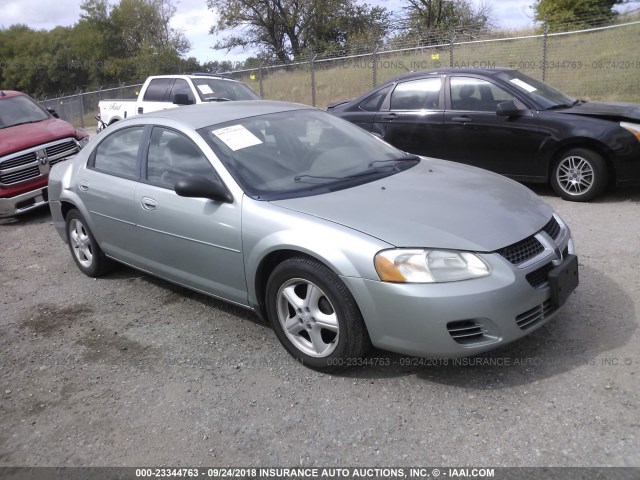 1B3EL46T25N676144 - 2005 DODGE STRATUS SXT GREEN photo 1