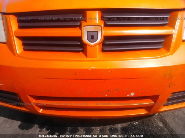 2D8HN44E59R602348 - 2009 DODGE GRAND CARAVAN SE ORANGE photo 6