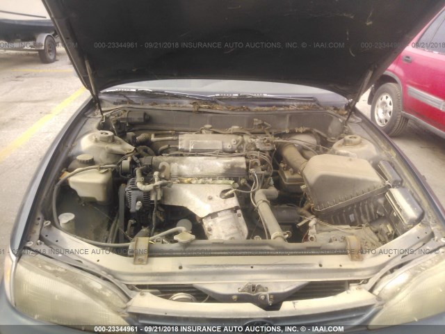 4T1BG12K7TU730649 - 1996 TOYOTA CAMRY DX/LE/XLE GREEN photo 10