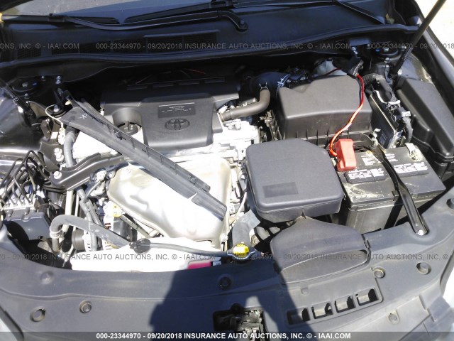 4T1BF1FK4FU103361 - 2015 TOYOTA CAMRY LE/XLE/SE/XSE 黑色 照片 10