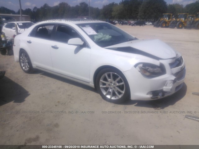 1G1ZG5E74CF287519 - 2012 CHEVROLET MALIBU LTZ 白色 照片 1