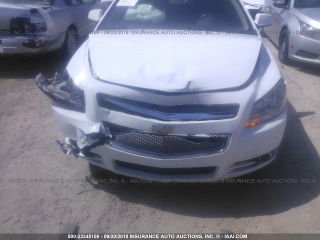 1G1ZG5E74CF287519 - 2012 CHEVROLET MALIBU LTZ 白色 照片 6