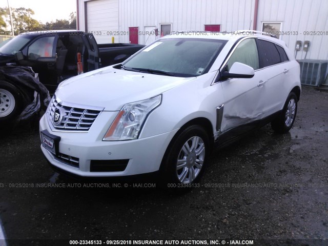 3GYFNBE34ES547731 - 2014 CADILLAC SRX LUXURY COLLECTION WHITE photo 2