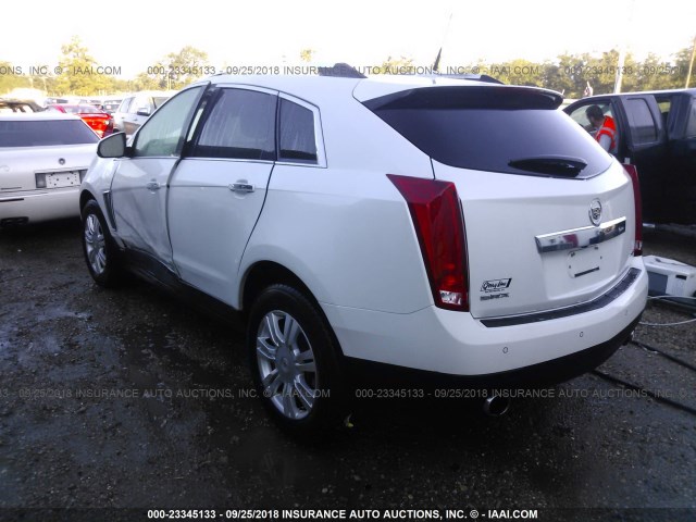 3GYFNBE34ES547731 - 2014 CADILLAC SRX LUXURY COLLECTION WHITE photo 3