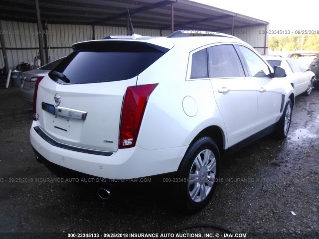 3GYFNBE34ES547731 - 2014 CADILLAC SRX LUXURY COLLECTION WHITE photo 4