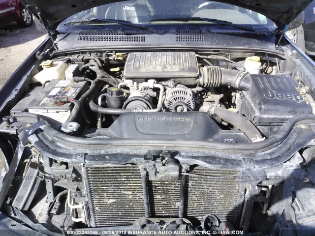 1J4GW48NX4C280979 - 2004 JEEP GRAND CHEROKEE LAREDO/COLUMBIA/FREEDOM BLUE photo 10