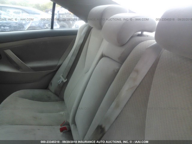 4T1BE46K47U722208 - 2007 TOYOTA CAMRY NEW GENERAT CE/LE/XLE/SE GOLD photo 8