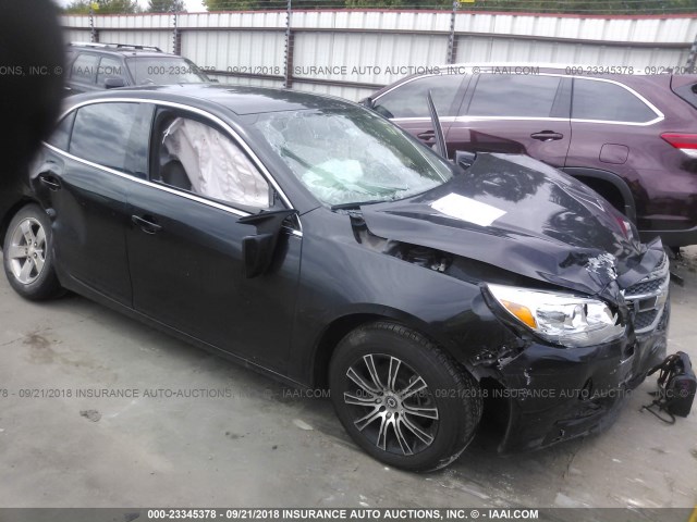 1G11C5SA4DF205167 - 2013 CHEVROLET MALIBU 1LT BLACK photo 1