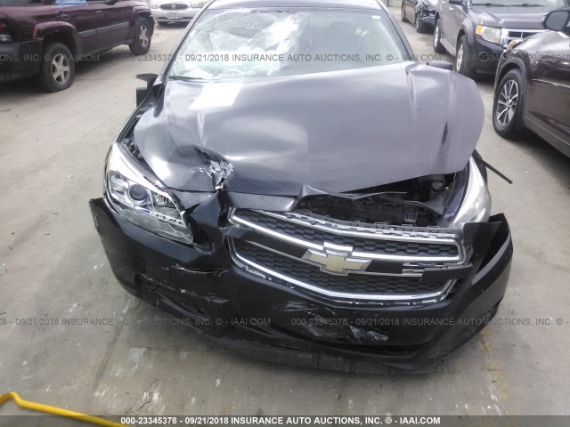 1G11C5SA4DF205167 - 2013 CHEVROLET MALIBU 1LT BLACK photo 6