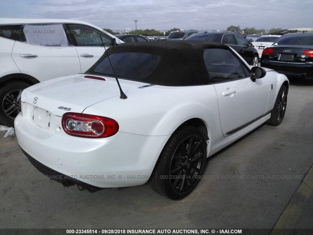 JM1NC2LF0E0237555 - 2014 MAZDA MX-5 MIATA CLUB WHITE photo 4