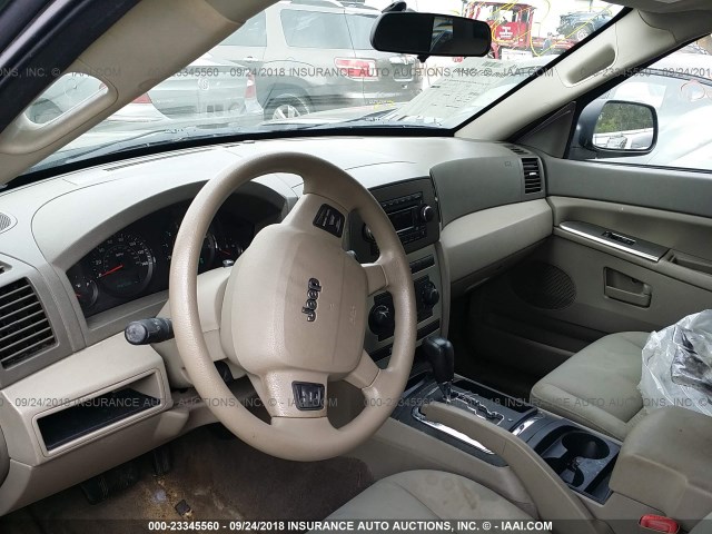 1J4GR48K76C341382 - 2006 JEEP GRAND CHEROKEE LAREDO/COLUMBIA/FREEDOM 绿色 照片 5