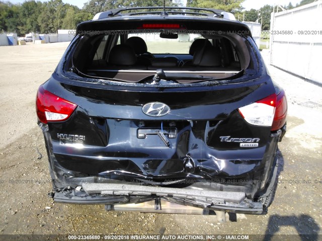 KM8JU3AC2DU655483 - 2013 HYUNDAI TUCSON GLS/LIMITED BLACK photo 6