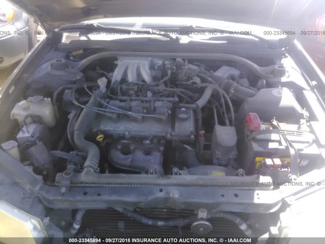 2T1CF22P11C442018 - 2001 TOYOTA CAMRY SOLARA SE/SLE მწვანე ფოტო 10