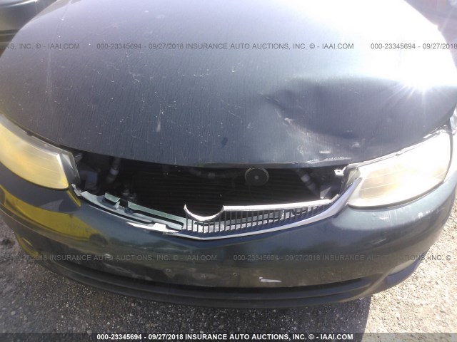2T1CF22P11C442018 - 2001 TOYOTA CAMRY SOLARA SE/SLE მწვანე ფოტო 6