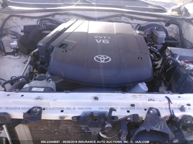 5TEUU42N55Z044217 - 2005 TOYOTA TACOMA ACCESS CAB Ağ foto 10