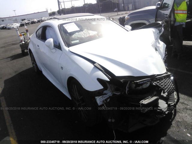 JTHHE5BC2F5003792 - 2015 LEXUS RC 350 WHITE photo 1