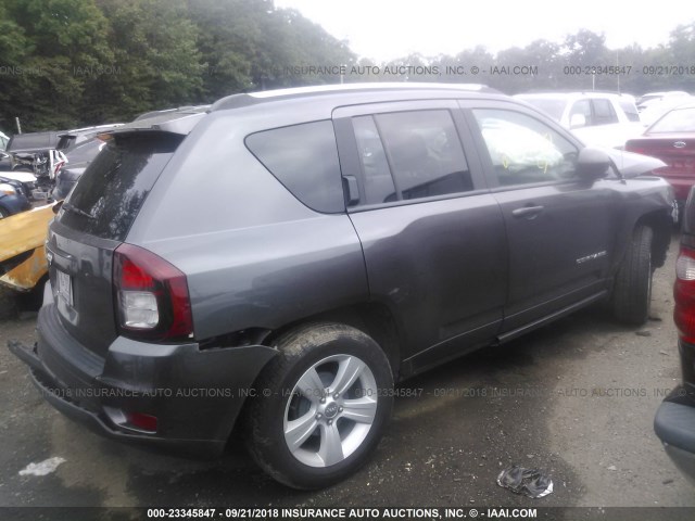 1C4NJCBA9GD715632 - 2016 JEEP COMPASS SPORT BLACK photo 4