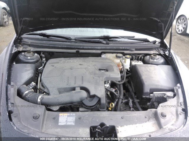 1G1ZC5E01CF200822 - 2012 CHEVROLET MALIBU 1LT 黑色 照片 10