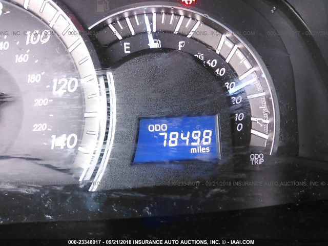 4T1BF1FK7CU053549 - 2012 TOYOTA CAMRY SE/LE/XLE შავი ფოტო 7