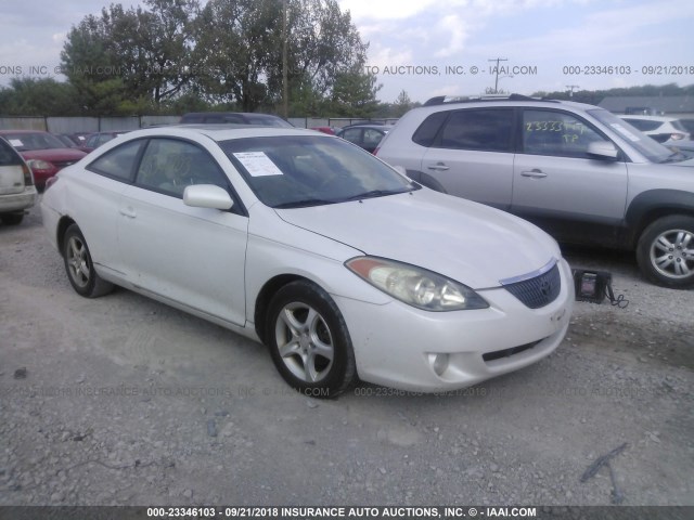 4T1CE38P64U769601 - 2004 TOYOTA CAMRY SOLARA SE/SLE თეთრი ფოტო 1