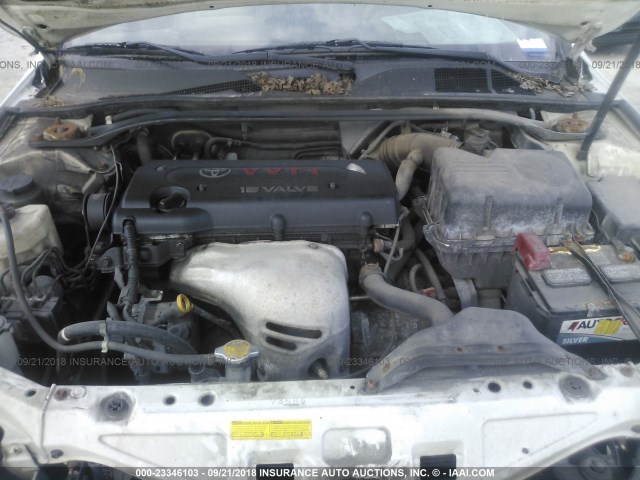 4T1CE38P64U769601 - 2004 TOYOTA CAMRY SOLARA SE/SLE თეთრი ფოტო 10