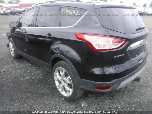 1FMCU9J95GUA73155 - 2016 FORD ESCAPE TITANIUM BLACK photo 3