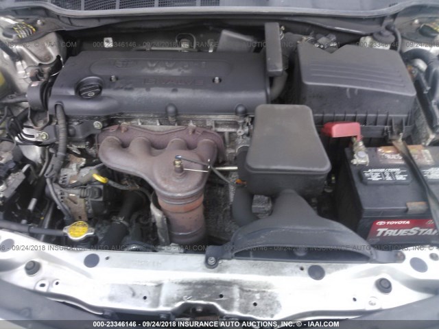 4T1BE46K19U344528 - 2009 TOYOTA CAMRY SE/LE/XLE ვერცხლისფერი ფოტო 10