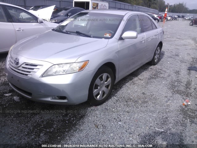 4T1BE46K19U344528 - 2009 TOYOTA CAMRY SE/LE/XLE ვერცხლისფერი ფოტო 2