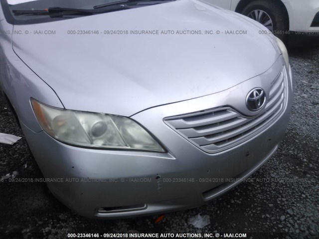 4T1BE46K19U344528 - 2009 TOYOTA CAMRY SE/LE/XLE ვერცხლისფერი ფოტო 6