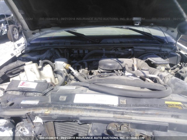 1GHDT13W9V2723107 - 1997 OLDSMOBILE BRAVADA WHITE photo 10