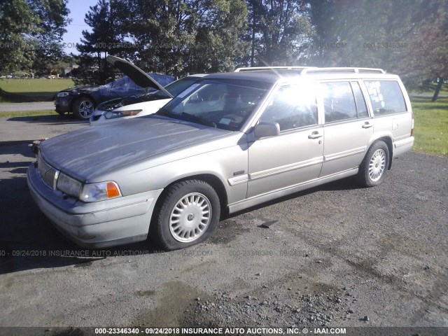 YV1KW9603T1034316 - 1996 VOLVO 960 SILVER photo 2