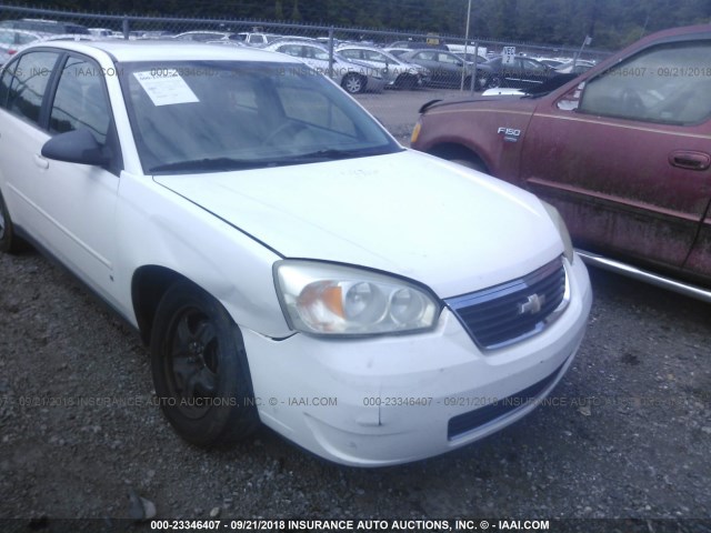 1G1ZS51856F121088 - 2006 CHEVROLET MALIBU LS თეთრი ფოტო 6