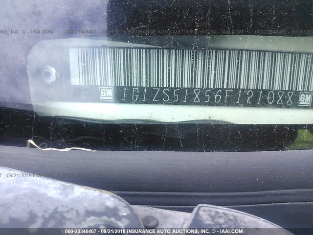 1G1ZS51856F121088 - 2006 CHEVROLET MALIBU LS თეთრი ფოტო 9