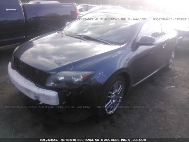 JTKDE167070193945 - 2007 TOYOTA SCION TC 灰色 照片 2