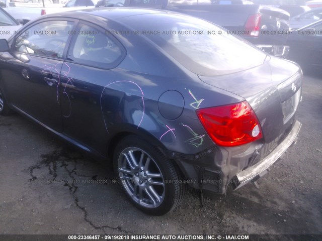 JTKDE167070193945 - 2007 TOYOTA SCION TC 灰色 照片 6