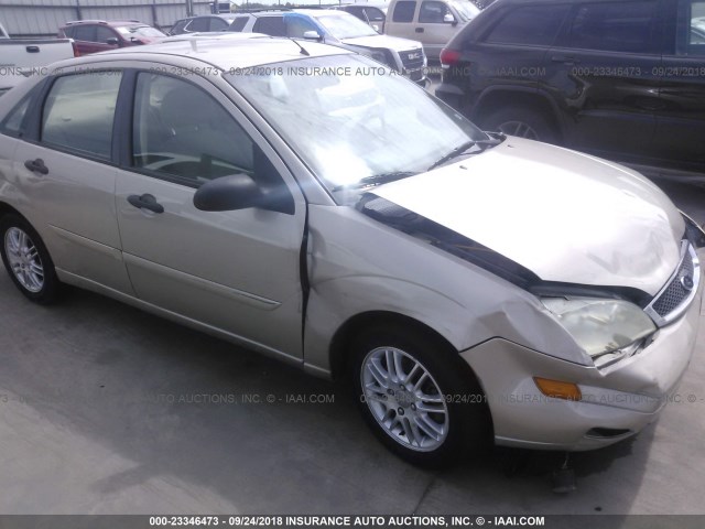 1FAFP34N97W211935 - 2007 FORD FOCUS ZX4/S/SE/SES თაფლისფერი ფოტო 1