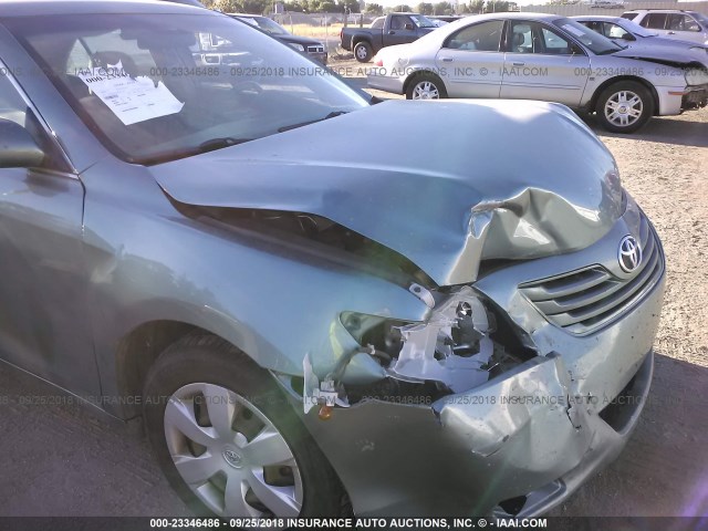 4T4BE46K48R027833 - 2008 TOYOTA CAMRY CE/LE/XLE/SE Light Blue photo 6