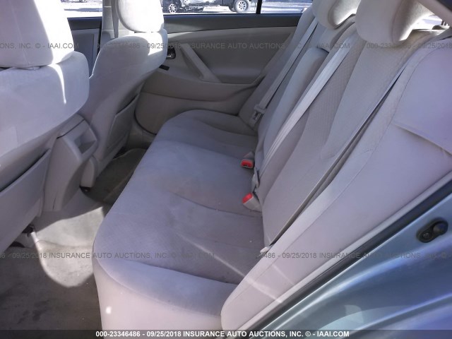 4T4BE46K48R027833 - 2008 TOYOTA CAMRY CE/LE/XLE/SE Light Blue photo 8