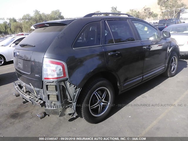 2FMDK39C47BA33260 - 2007 FORD EDGE SEL PLUS GRAY photo 4