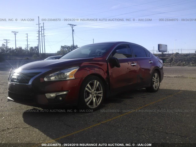 1N4BL3AP3DN434828 - 2013 NISSAN ALTIMA 3.5S/3.5SV/3.5SL RED photo 2